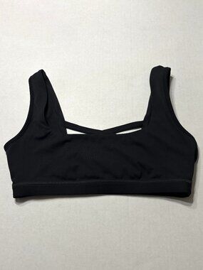 Blogilates Crisscross Black Sports Bra Size Medium